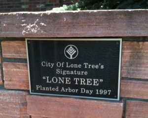 The Lone Tree in Lone Tree, Colorado The Lone Tree near Lone Tree Real Estate